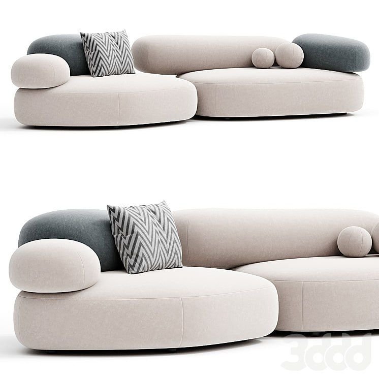 Organic Shaped Sofa Dubai