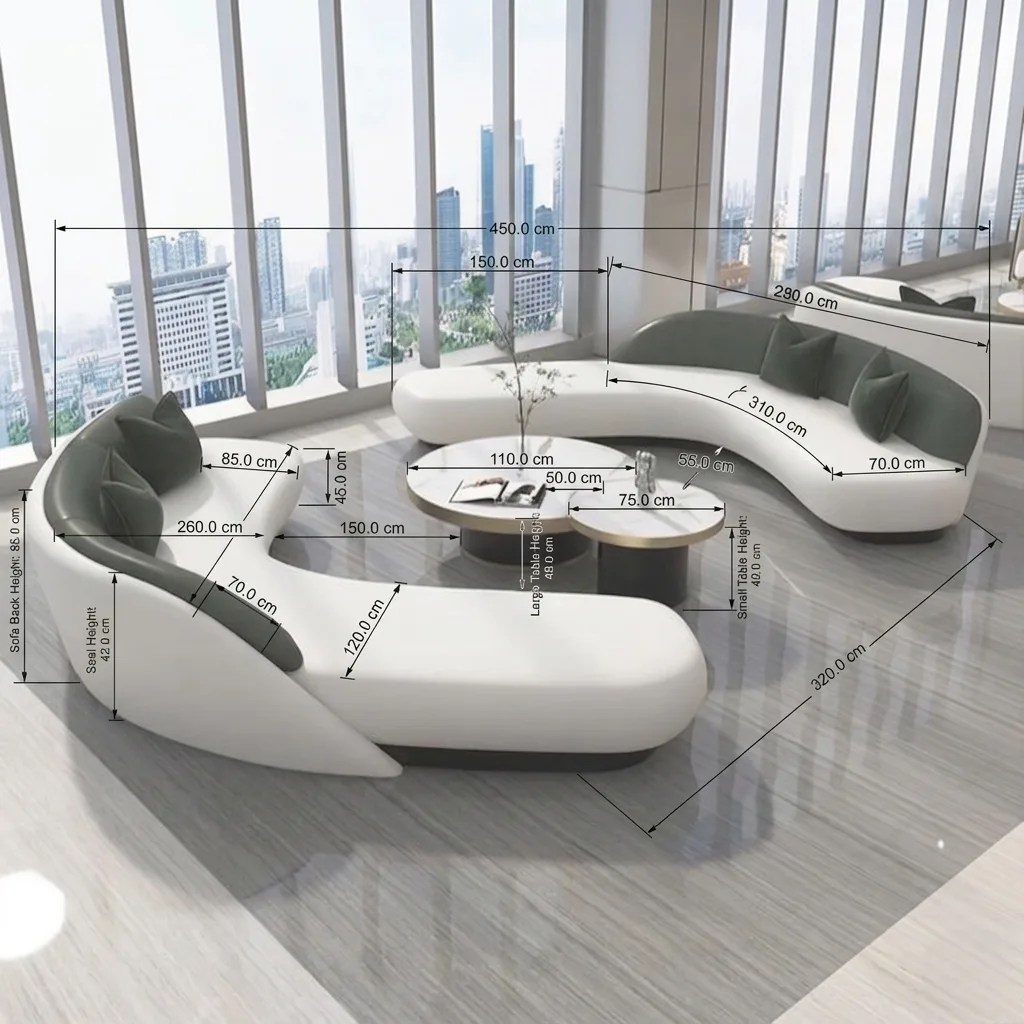 Luxury Velvet Sofa UAE